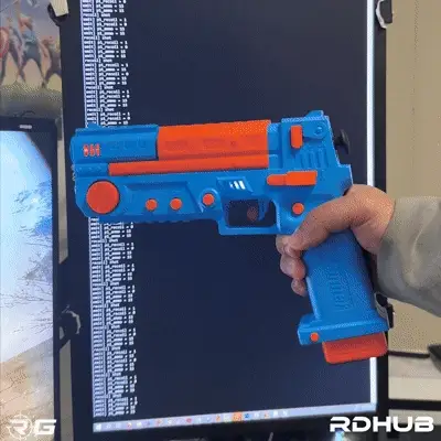 Consola retro y mandos